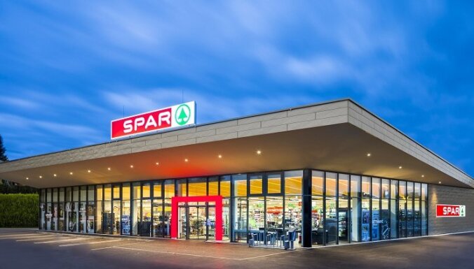 Названы города, где откроются первые в Латвии магазины сети Spar