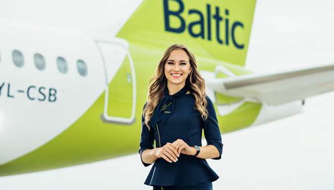 Kas stjuartes profesijā ir pievilcīgs: 'airBaltic' stjuarte stāsta par savu pieredzi