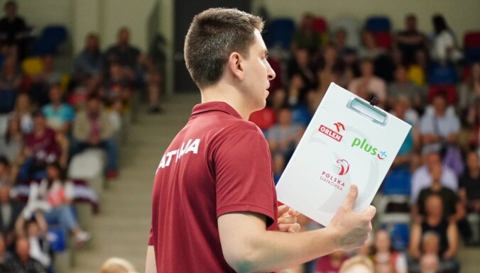 Latvijas volejbola izlases galvenais treneris Gogols vadīs treneru kursus