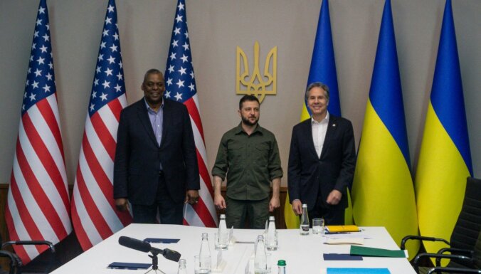 ASV sola papildu militāro palīdzību Ukrainai