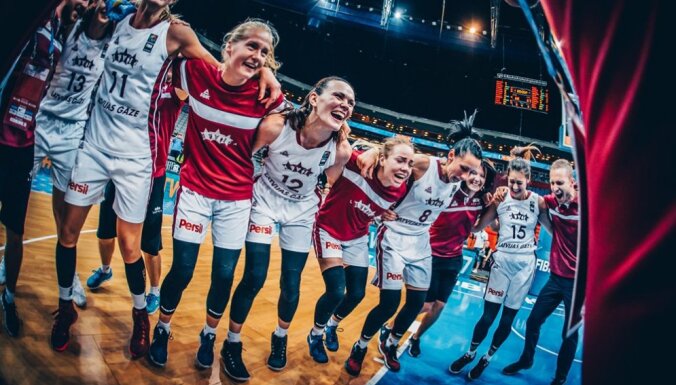 Latvija basketbola izlase