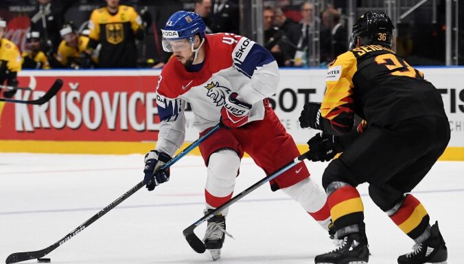 Сборная Чехии привезет в Ригу шесть игроков НХЛ, за финнов сыграет новичок рижского "Динамо"