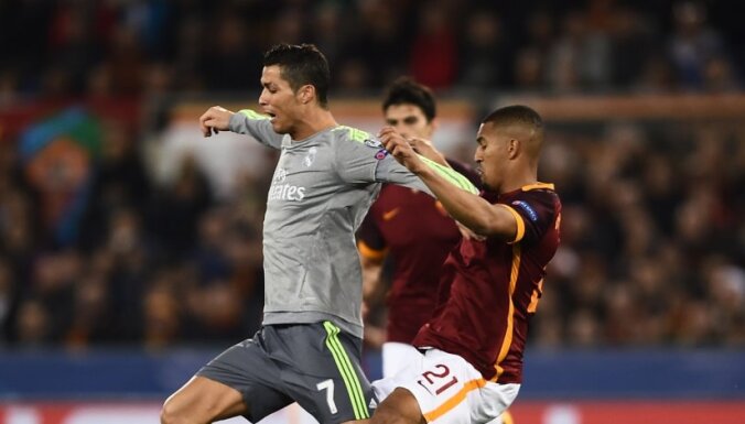 ВИДЕО. Лига чемпионов: голы Роналду и Хесе принесли "Реалу" победу в Риме