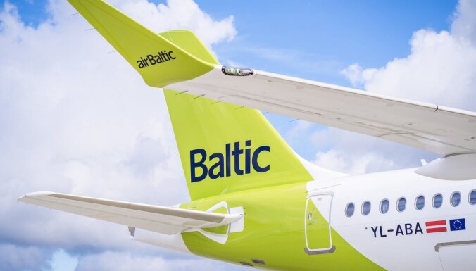 'airBaltic' pārvadāto pasažieru skaits februārī pieaudzis par 86%