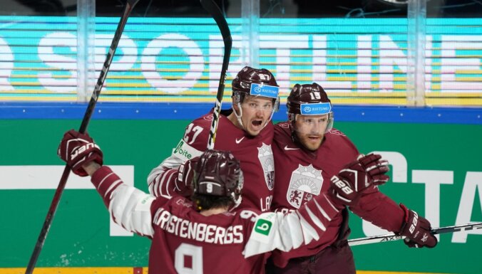 Karsums un video treneris Groms palīdz Latvijai tikt pie smagas uzvaras