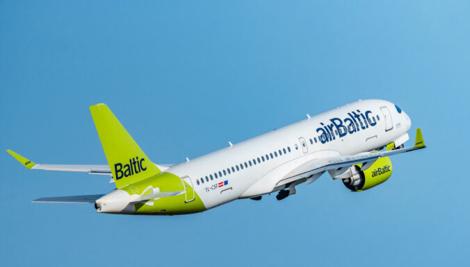 В мае число пассажиров airBaltic увеличилось в 4,2 раза