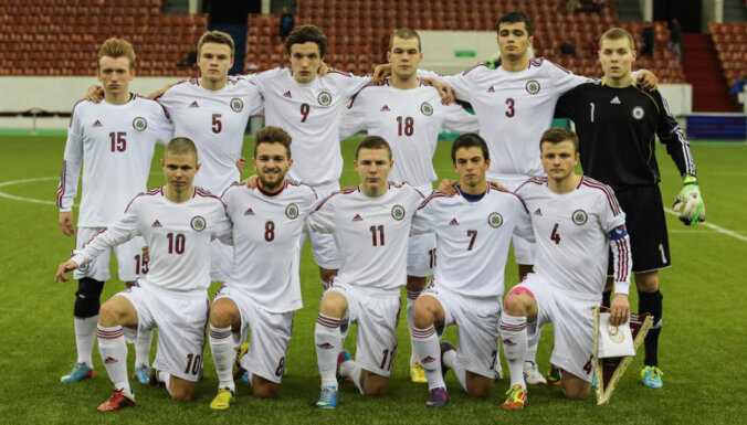 Latvijas izlase U-19, futbols