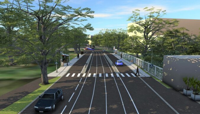 'A.C.B.' pārbūvēs 5. tramvaja maršruta infrastruktūru Iļguciemā