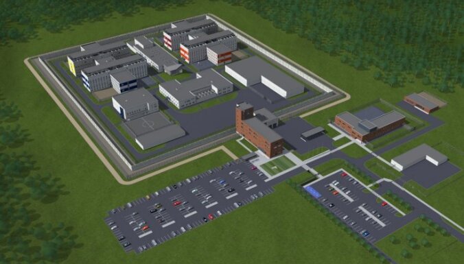 Новую тюрьму в Лиепае планируется открыть в 2019 году