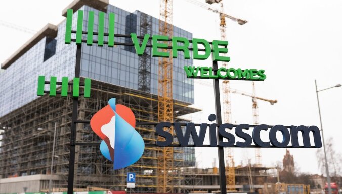 Швейцарская компания Swisscom станет первым якорным арендатором в рижском комплексе Verde