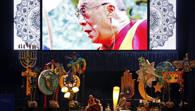 Septembra otrajā pusē Rīgā norisināsies Dalailamas mācības par viedumu un labestību