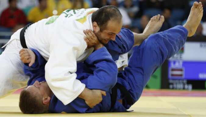 Arī džudistam Ņikiforenko Rio olimpiskās spēles noslēdzas pēc vienas cīņas