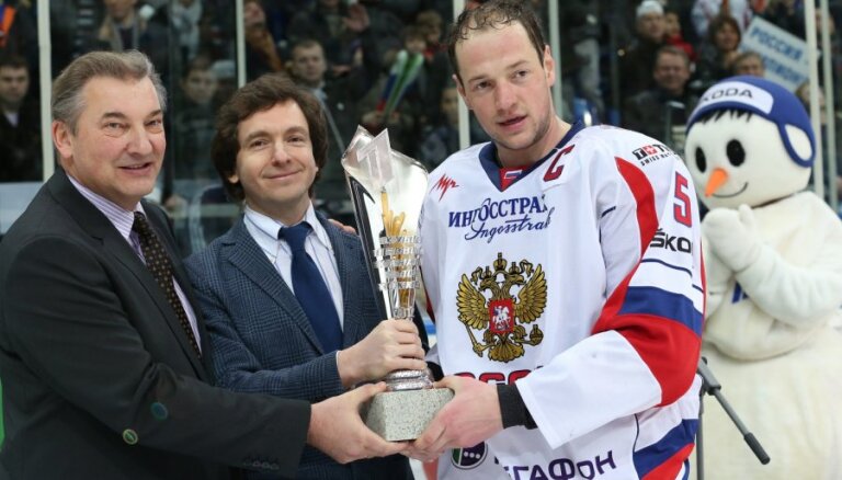 Krievijas hokeja izlasē iekļauti septiņi NHL spēlētāji