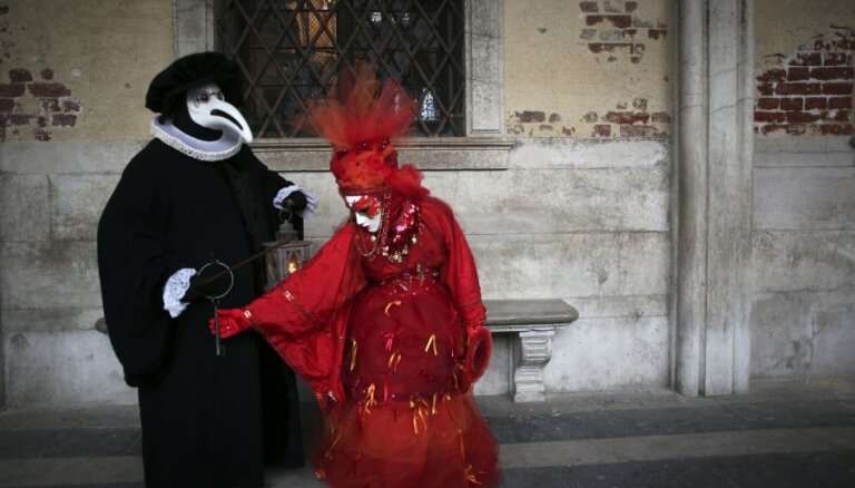 Fotoreportāža: karnevāls Venēcijā