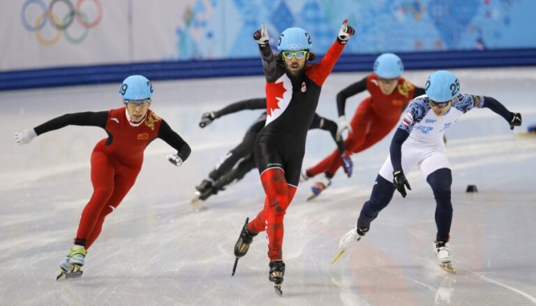 XXII Ziemas olimpisko spēļu rezultāti šorttrekā vīriešiem 1500 metru distancē (10.02.2014.)