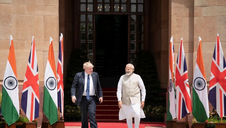 Cenšoties mazināt Indijas saiknes ar Krieviju, Lielbritānija slēdz sadarbības līgumu