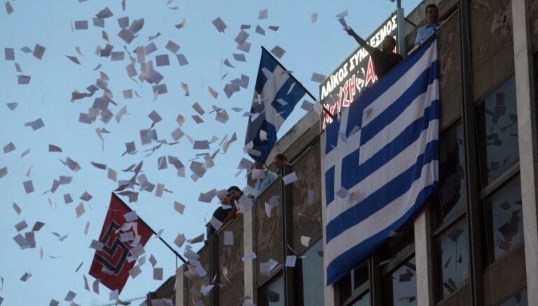 Grieķijas parlamenta vēlēšanas notiks 17. jūnijā