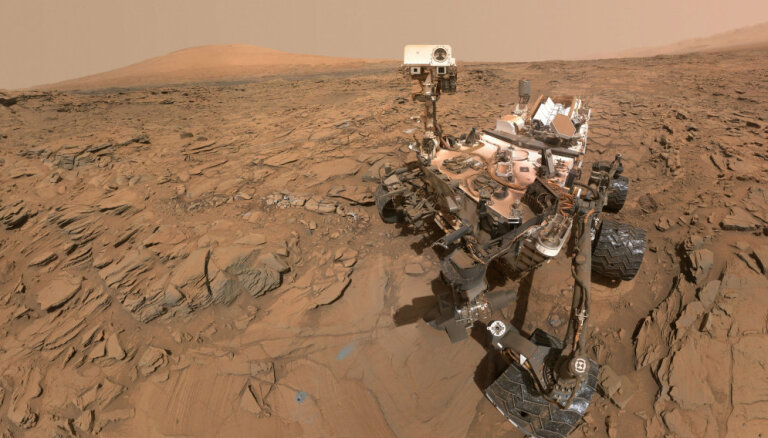 Foto: Kā top selfijs uz Marsa