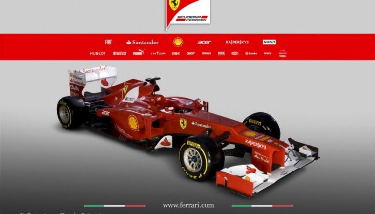 'Ferrari' Ķīnas GP sagatavojuši piecus tehniskus uzlabojumus