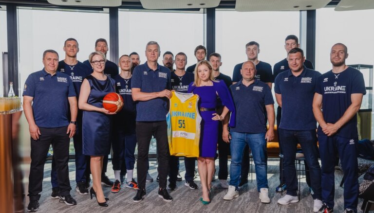 'Amber Beverage Group' sponsorēs Ukrainas basketbola izlasi