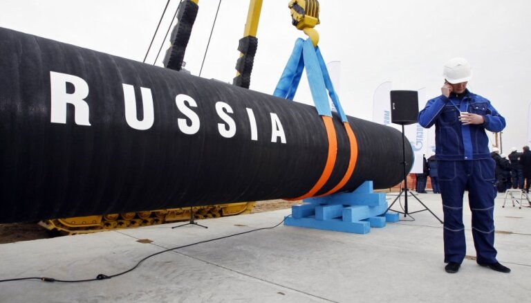 ASV draud ar sankcijām Eiropas uzņēmumiem 'Nord Stream 2' projektā