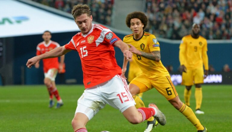Krievus izmet arī no Eiropas čempionāta futbolā kvalifikācijas
