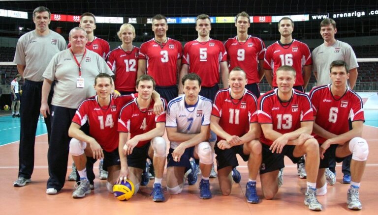 Latvijas volejbola izlases pirmie pretinieki Londonas Olimpisko spēļu atlasē - ungāri