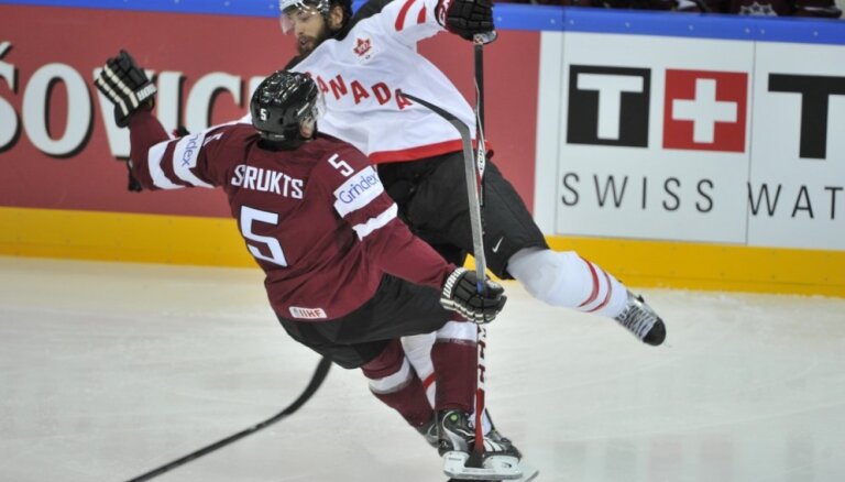 Фотогалерея и видеообзор матча Латвия — Канада