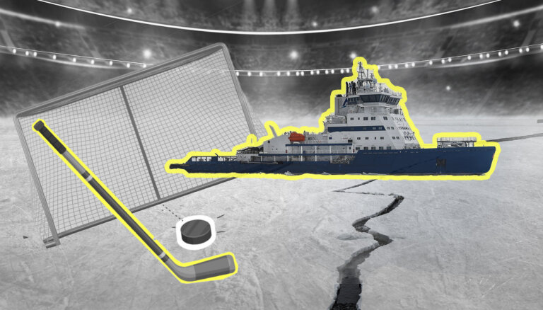 Конфликт в латвийском хоккее: команду послали по маршруту "российского военного корабля"