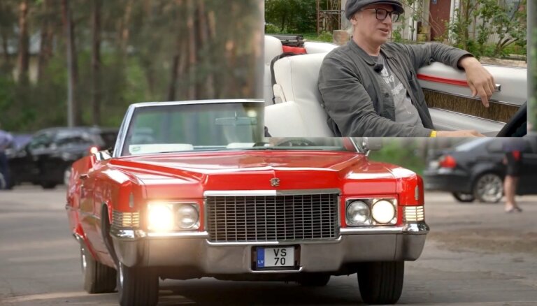Video: Timrots izmēģina 7,7 litru motora 'Cadillac DeVille'