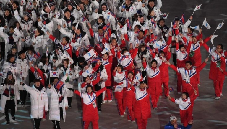 Phjončhanas paralimpisko spēļu atklāšanā nebūs vienotas Korejas delegācijas