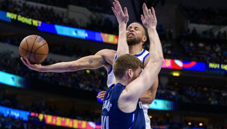 Bertānam seši punkti, Dončičam 'triple double' un 'Mavericks' pieveic NBA čempionus