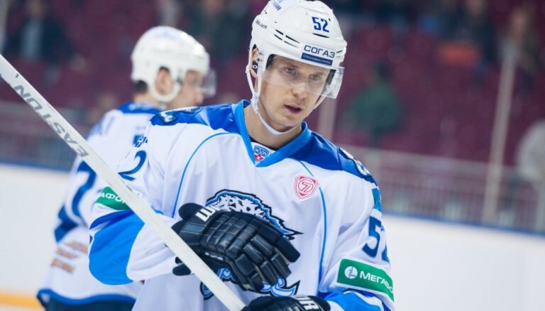 Bārtulis un Sotnieks neglābj komandas no minimāliem zaudējumiem KHL spēlēs