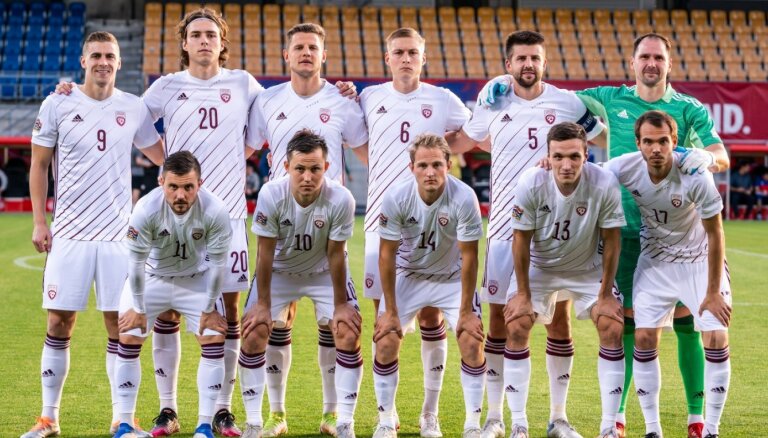 Сборная Латвии узнала соперников в отборе на Евро-2024