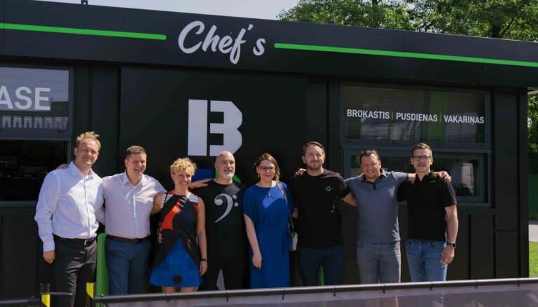 ФОТО: Пятеро латвийских шеф-поваров открыли в Риге ресторан новой концепции