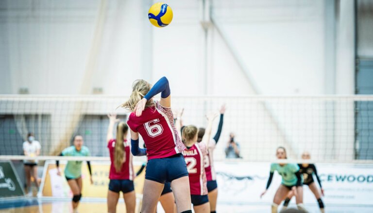 Latvijas sieviešu volejbola čempionātā zināmas visas pusfināla dalībnieces