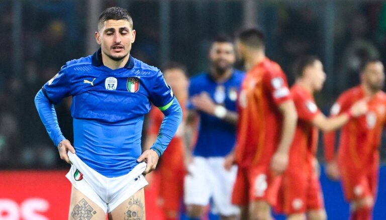 Сборная Италии по футболу впервые в истории пропустит два чемпионата мира подряд