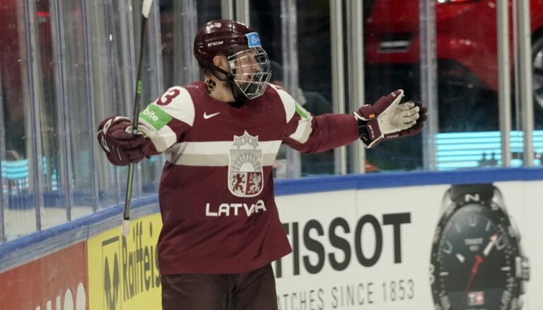 Video: Latvijas hokejistu spilgtākie momenti Tamperē