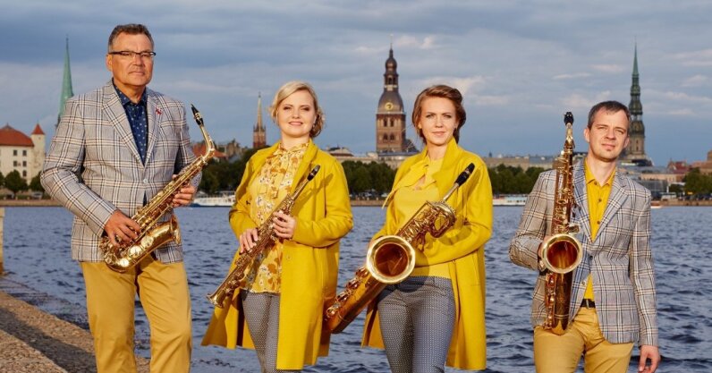 The album of the Riga Saxophone Quartet with five new works has been released