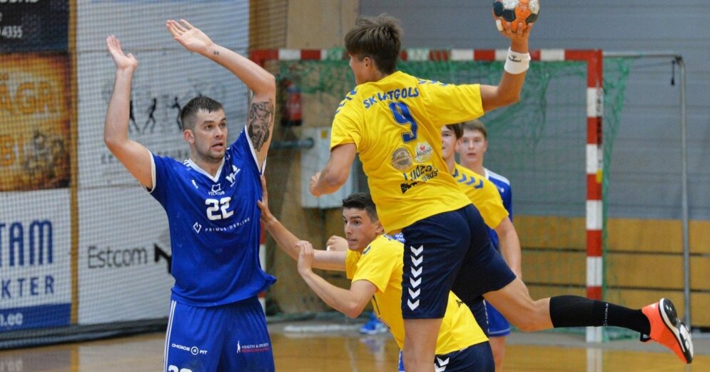 ‘Vaiņode’ Latvian handball championship for men starts with an unexpected victory in Ludza