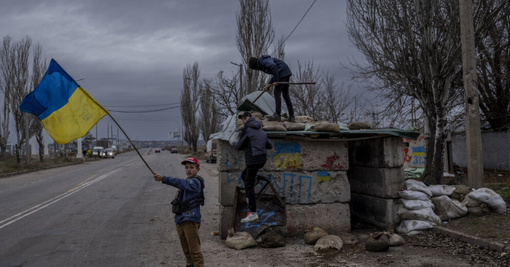 The children were also held in torture facilities in Kherson