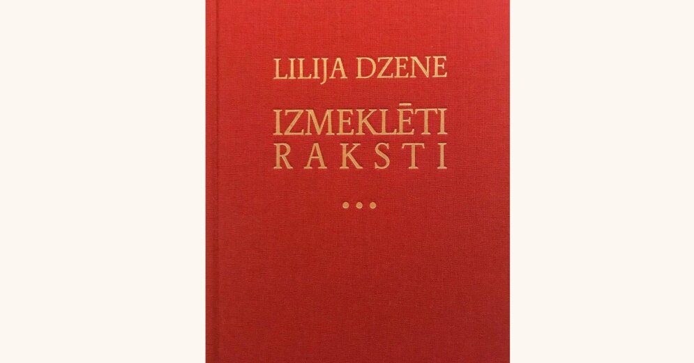 A selection of articles by theater scientist Lilija Dzene has been published