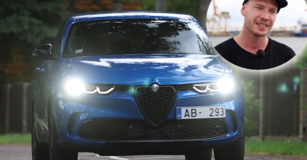 Video clip: Kristaps Ārglis assessments the “Alfa Romeo Tonale” SUV.