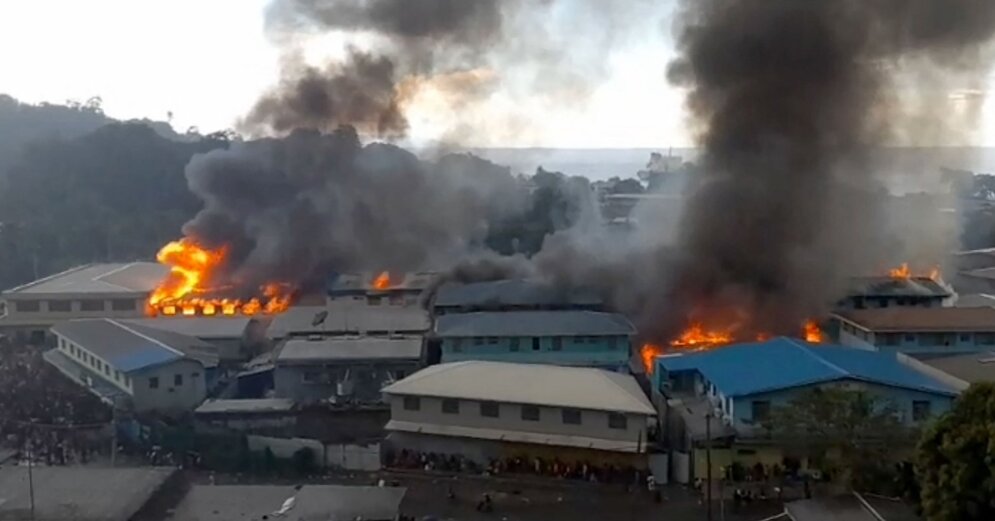 Riots broke out in the capital of Solomon Islands;  Chinese companies are suffering