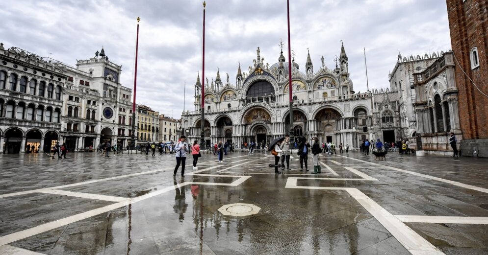 Photo: The Venetian flood system has passed the first test