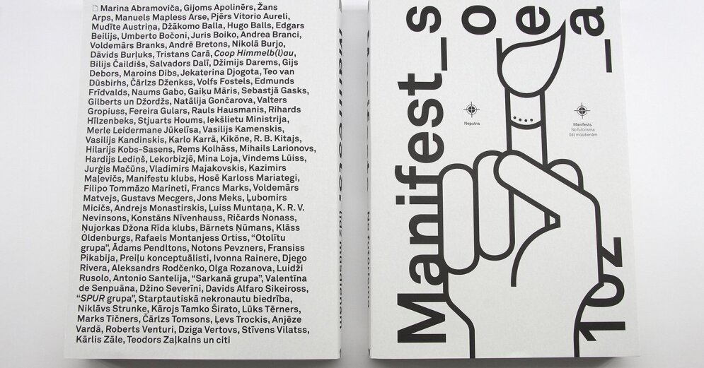 A selection of 20th and 21st century art manifestos has been published in Latvian