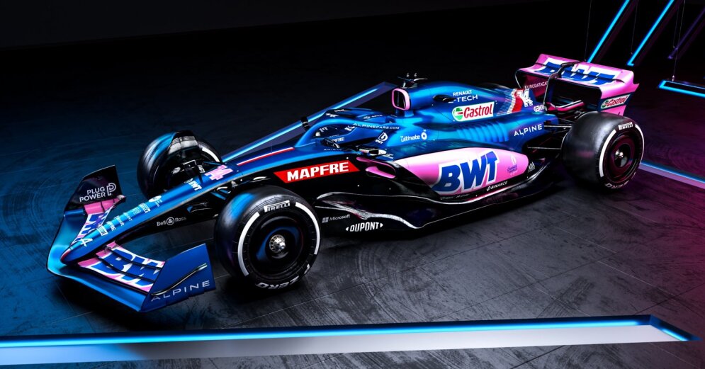 Photo: F-1 team ‘Alpine’ changes its color with the new sponsor