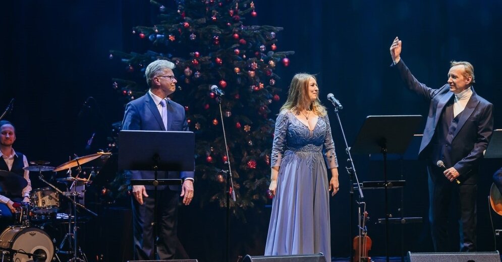 Photo: A Christmas concert featuring Vaica, Muktupāvela and Rozi was performed in “Lielaja dzintara”