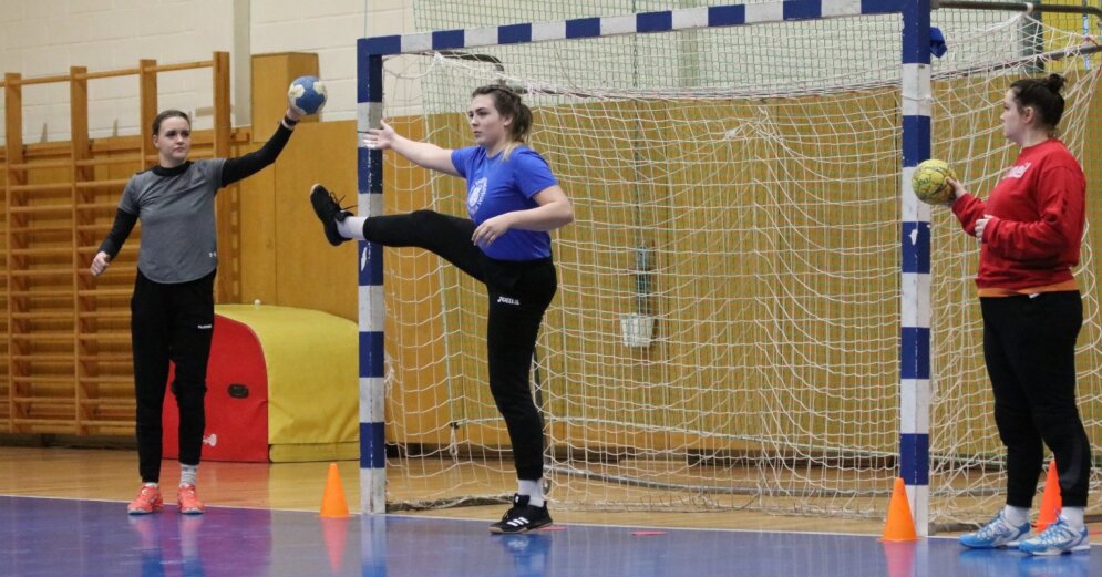 The Latvian women’s handball team loses to the Greek national team in the ECC qualifying tournament