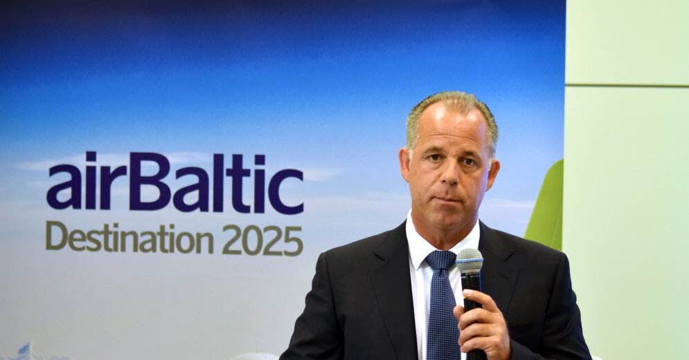 Remuneration of Martin Gauss, Chairman of the Board of airBaltic, decreased by 41.8% last year